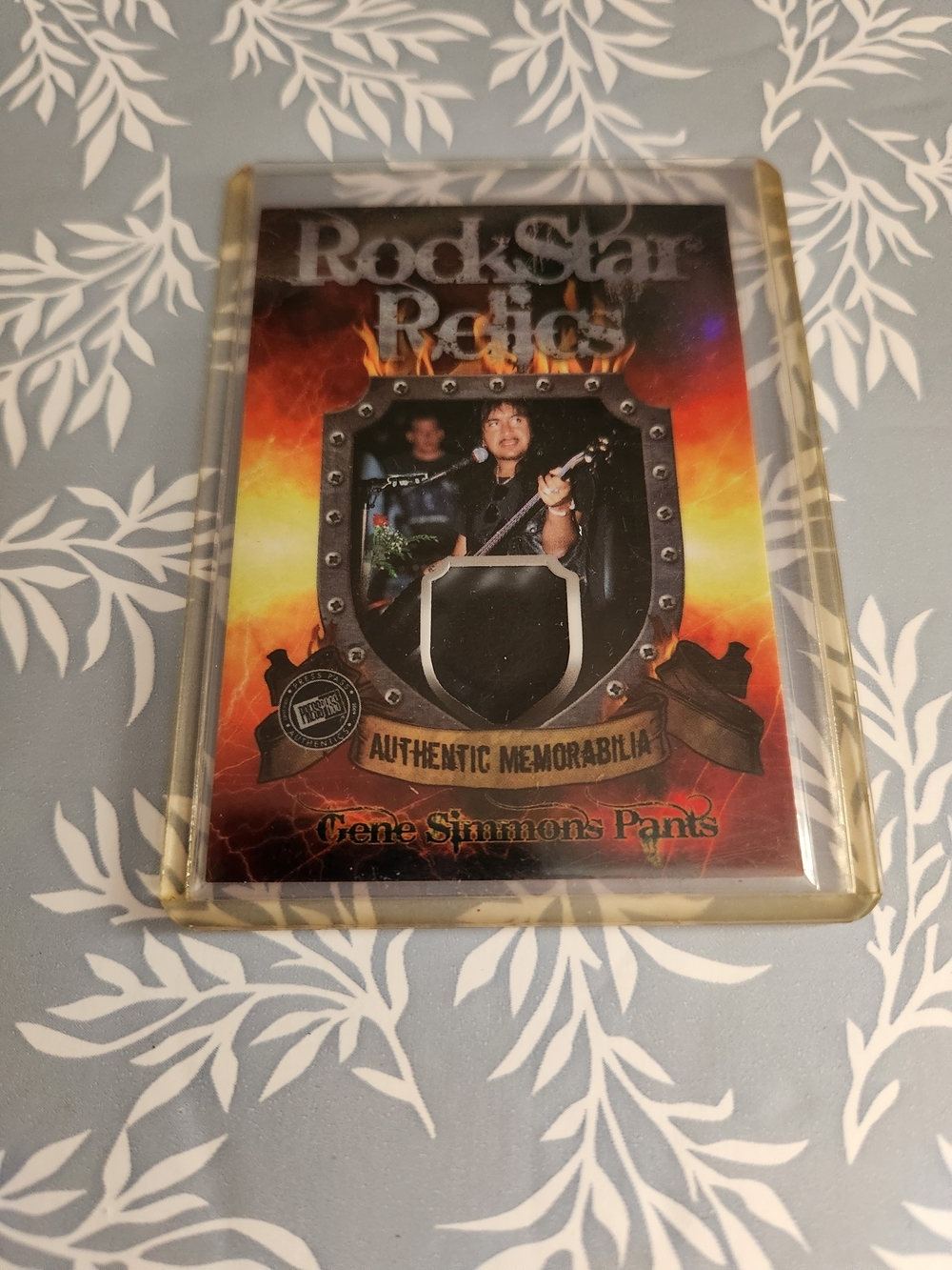 RockStar Relics Authentic Memorabilia Trading Cards - Picture 3 of 6